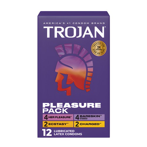 Trojan Pleasure Condoms