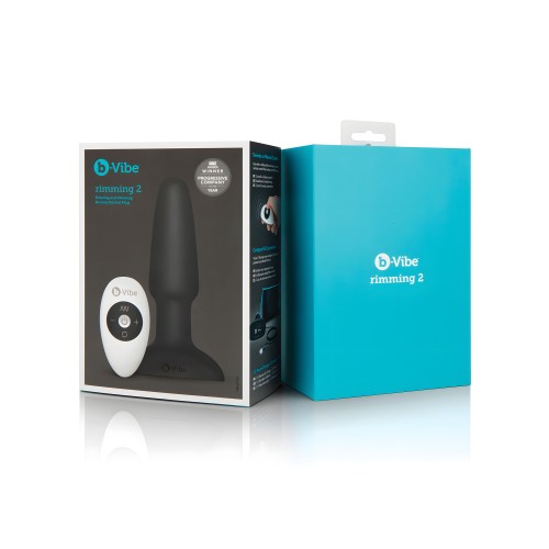 b-Vibe Rimming Plug 2 - Black