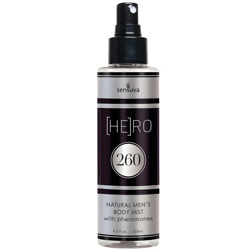 Bruma Corporal Masculina Sensuva Hero 260 - 4.2 oz