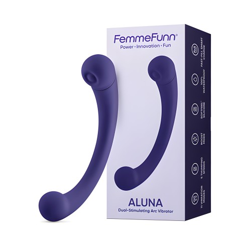 Femme Funn Aluna - Purple Multi-Function Stimulator