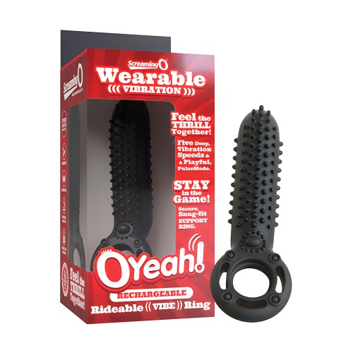 Screaming O Rechargeable O Yeah Silicone Black