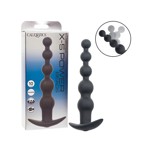 Rechargeable X-5 Power Beads - Multi-Speed