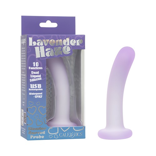 Lavender Haze Slender Curved Anal Probe