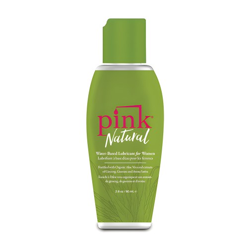 Pink Natural Water Based Lubricant