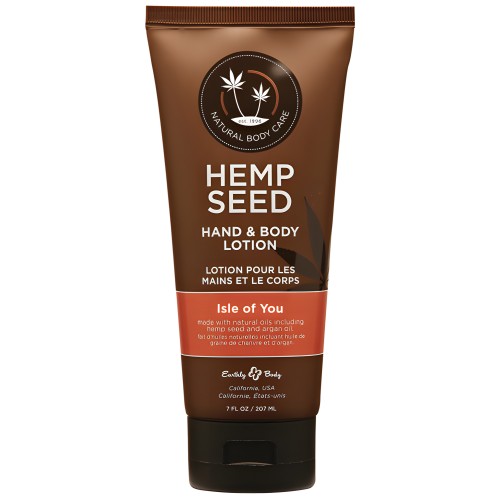 Hemp Seed Hand & Body Lotion - Isle of You