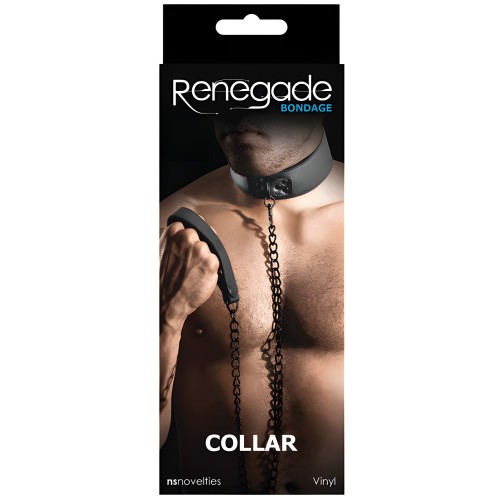 Collar de Bondage Renegade - Negro