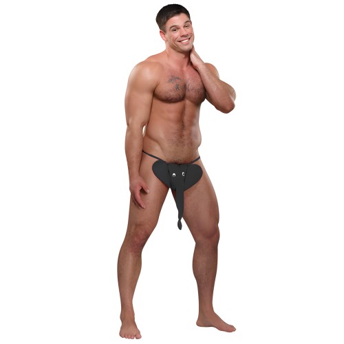 Male Power G-string Espacio de Trunk Negro