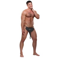 Male Power G-string Espacio de Trunk Negro