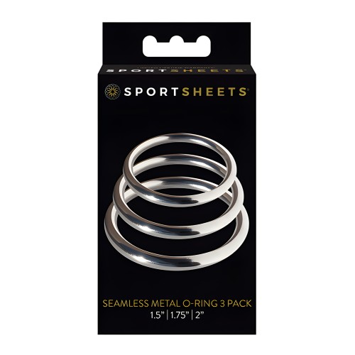 Sportsheets Metal O-Ring - Pack of 3