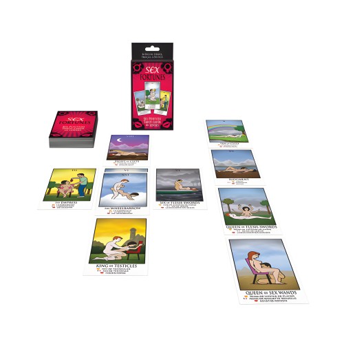 Sex Fortunes Tarot Cards for Lovers - Kheper