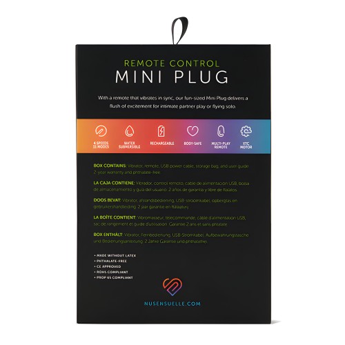 Nu Sensuelle Rechargeable Mini Plug