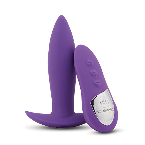 Nu Sensuelle Remote Control Rechargeable Mini Plug - Purple