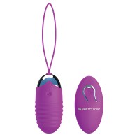 Pretty Love Jessica 12 Functions Egg Vibrator - Fuchsia
