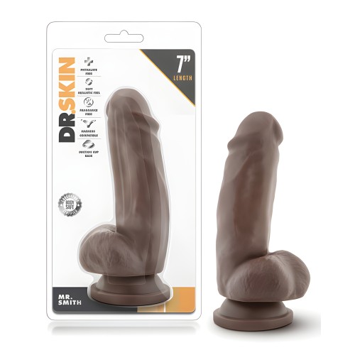 Blush Dr. Skin Mr. Smith Dildo | Realistic Suction Cup Pleasure