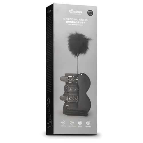 Set de Bondage para Principiantes Easy Toys - Negro