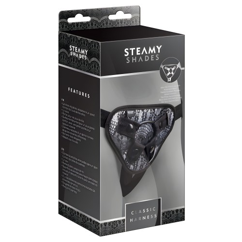 Steamy Shades Classic Harness - Black/White