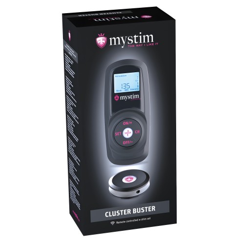 Kit de Inicio eStim Wireless Cluster Buster - Negro