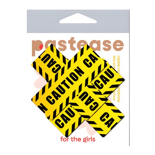 Pastease Caution Cross Black/Yellow