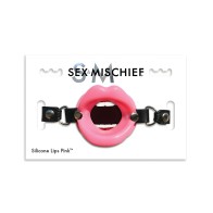 Sex & Mischief Silicone Lips in Pink