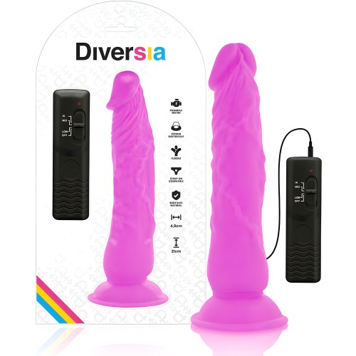Diversia Flexible Vibrating Dildo 21cm
