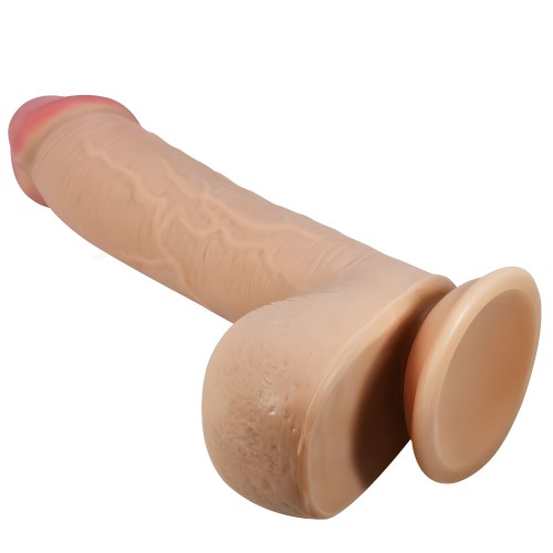 Pretty Love - Sliding Skin Series Realistic Dildo with Suction Cup