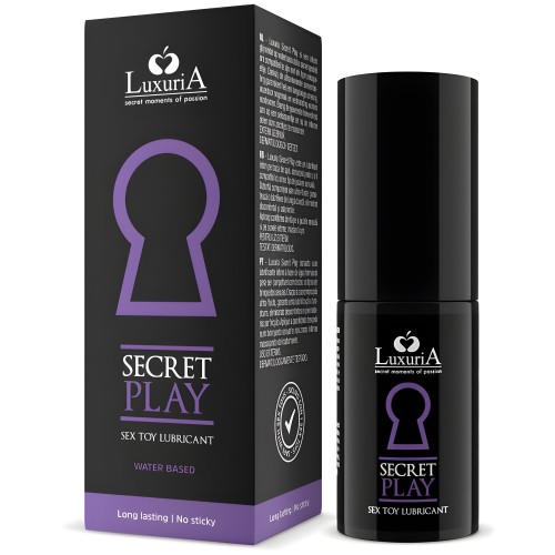 - Lubricante Para Juguetes Secret Play 30 Ml