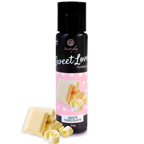 Sweet Love White Chocolate Gel 60ml - Secretplay
