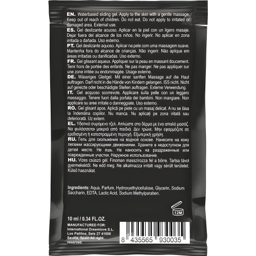 Lubricante Kissable Base Agua Fresa 10 Ml