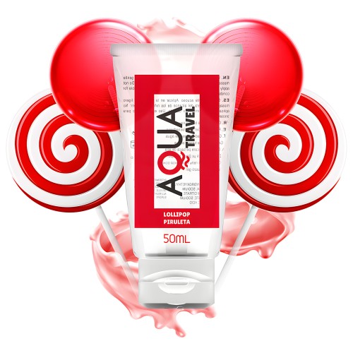 Aqua Travel Lollipop Flavored Lubricant