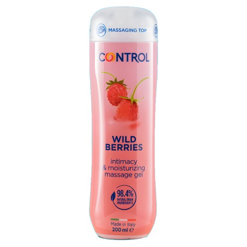 Control Wild Berries Massage Gel 200 ml