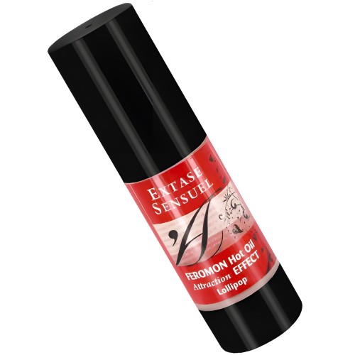 Aceite Masaje Efecto Calor Con Feromonas Piruleta