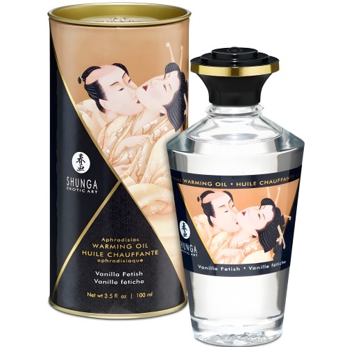 Shunga Massage Oil with Heating Effect