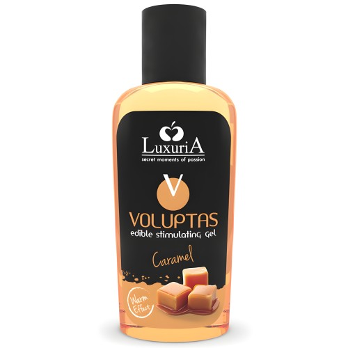 - Voluptas Gel Masaje Comestible Efecto Calor - Caramelo 100 Ml