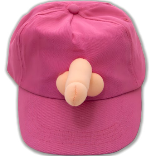 Gorra Fucsia con Pene para Eventos Divertidos