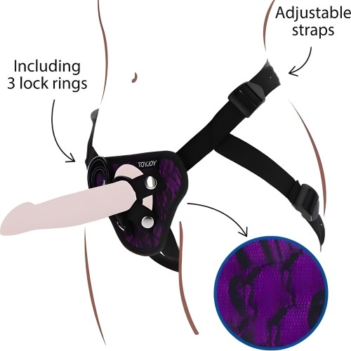 Get Real Strap-on Lace Harness