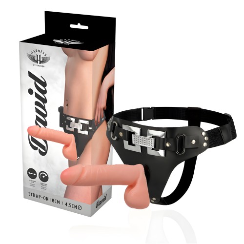 Arnés Deluxe Con Vibración 18 cm Harness Attraction