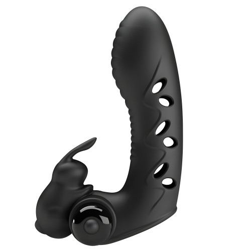 Pretty Love Vance Finger Vibrator - Bunny Black