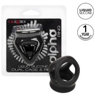 Calexotics Alpha Double Cage Ring