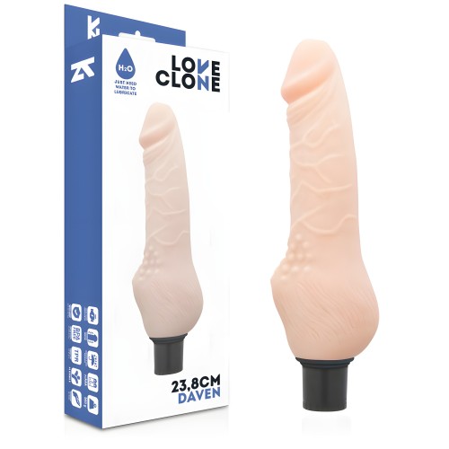 Loveclone Daven Self Lubrication Vibrator 23.8 cm