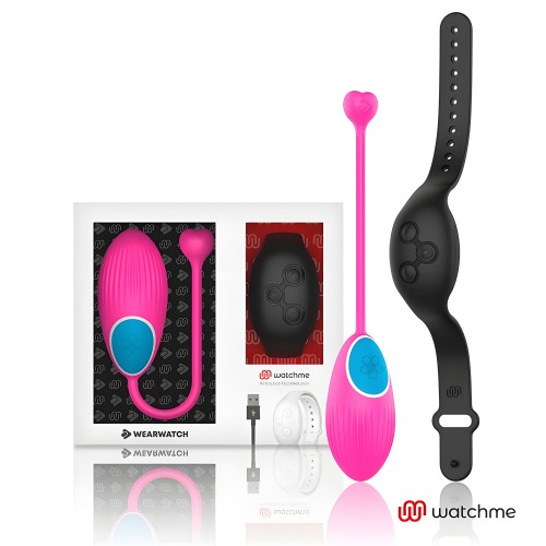 Wearwatch Remote Control Egg - Technology Watchme - Fuchsia/Black
