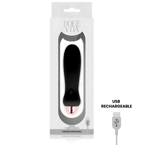 Vibrador Recargable Five Negro