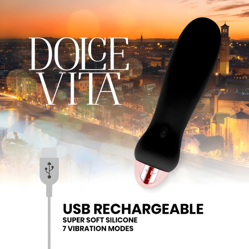 Vibrador Recargable Five Negro