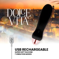 Vibrador Recargable Five Negro