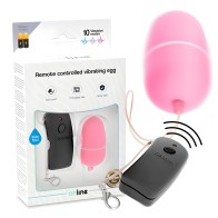 Remote Control Vibrating Egg Pink from ONLINE