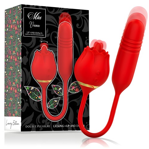 Mia Vienna Double Pleasure Licking Vibrator - Ultimate Clitoral Stimulation