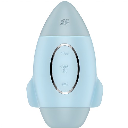 Satisfyer - Mission Control Blue Small Dual Impulse Vibrator
