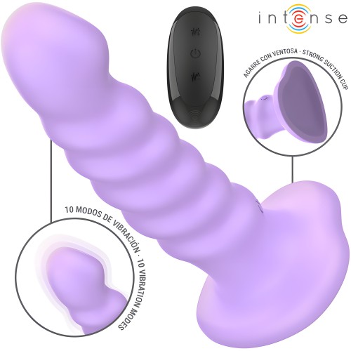 Intense - Brenda Vibrador Talla M Diseño En Espiral 10 Vibraciones Morado C