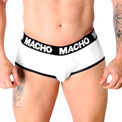 Macho Ms30bl White Slip L