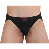 BURN 003 Shiny Jock Black L