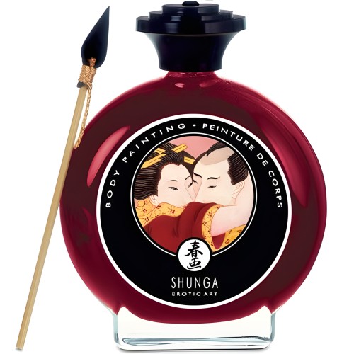 Shunga Body Paint - Strawberries and Cava